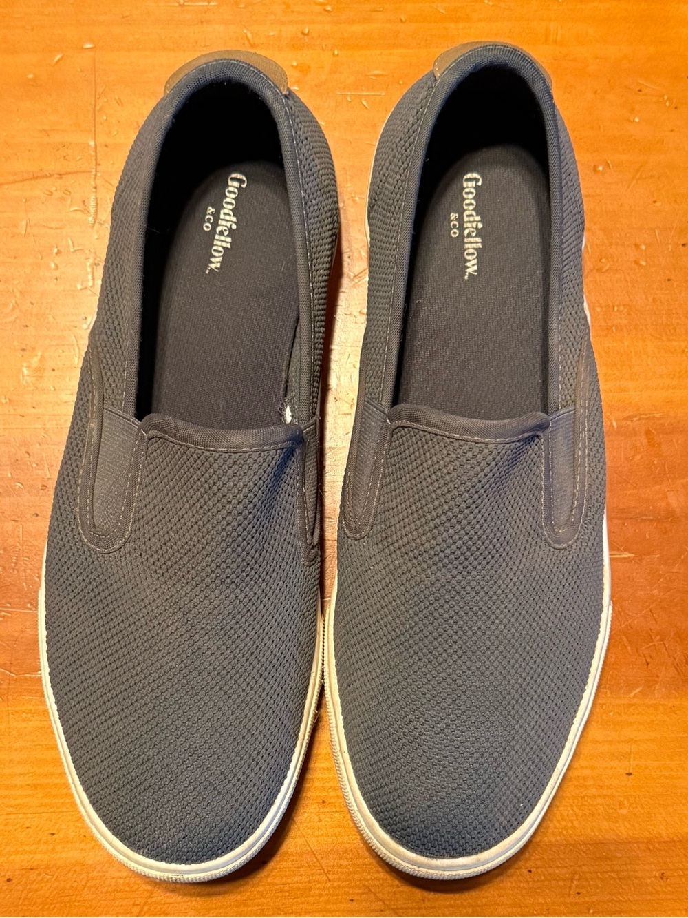 Goodfellow & Co Men's Slip-On Canvas Loafers in Navy Blue